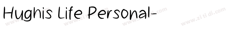Hughis Life Personal字体转换